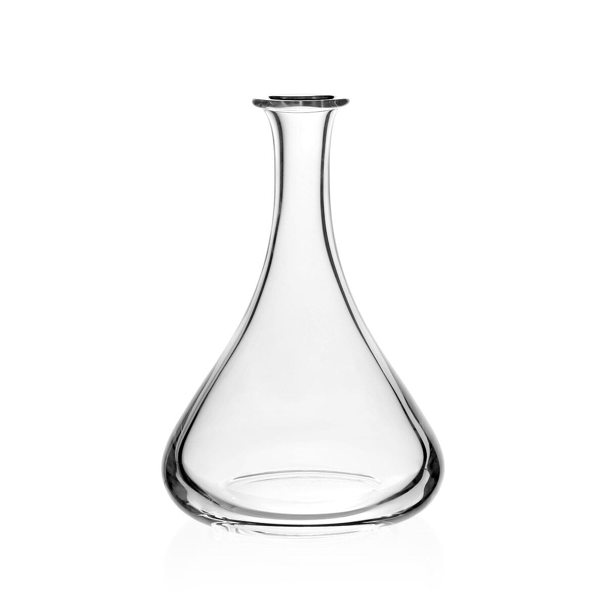 William Yeoward Whitney Carafe Bottle, handmade crystal, on a white background