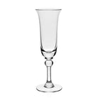 William Yeoward Whitney Champagne Flute, handmade crystal, on a white background