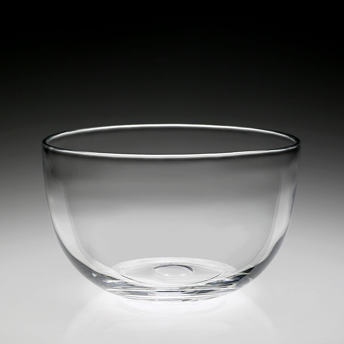 William Yeoward Whitney Deep Bowl 11" / 28cm, handmade crystal, detail view