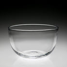 William Yeoward Whitney Deep Bowl 11" / 28cm, handmade crystal, detail view
