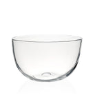 William Yeoward Whitney Deep Bowl 11" / 28cm, handmade crystal, on a white background