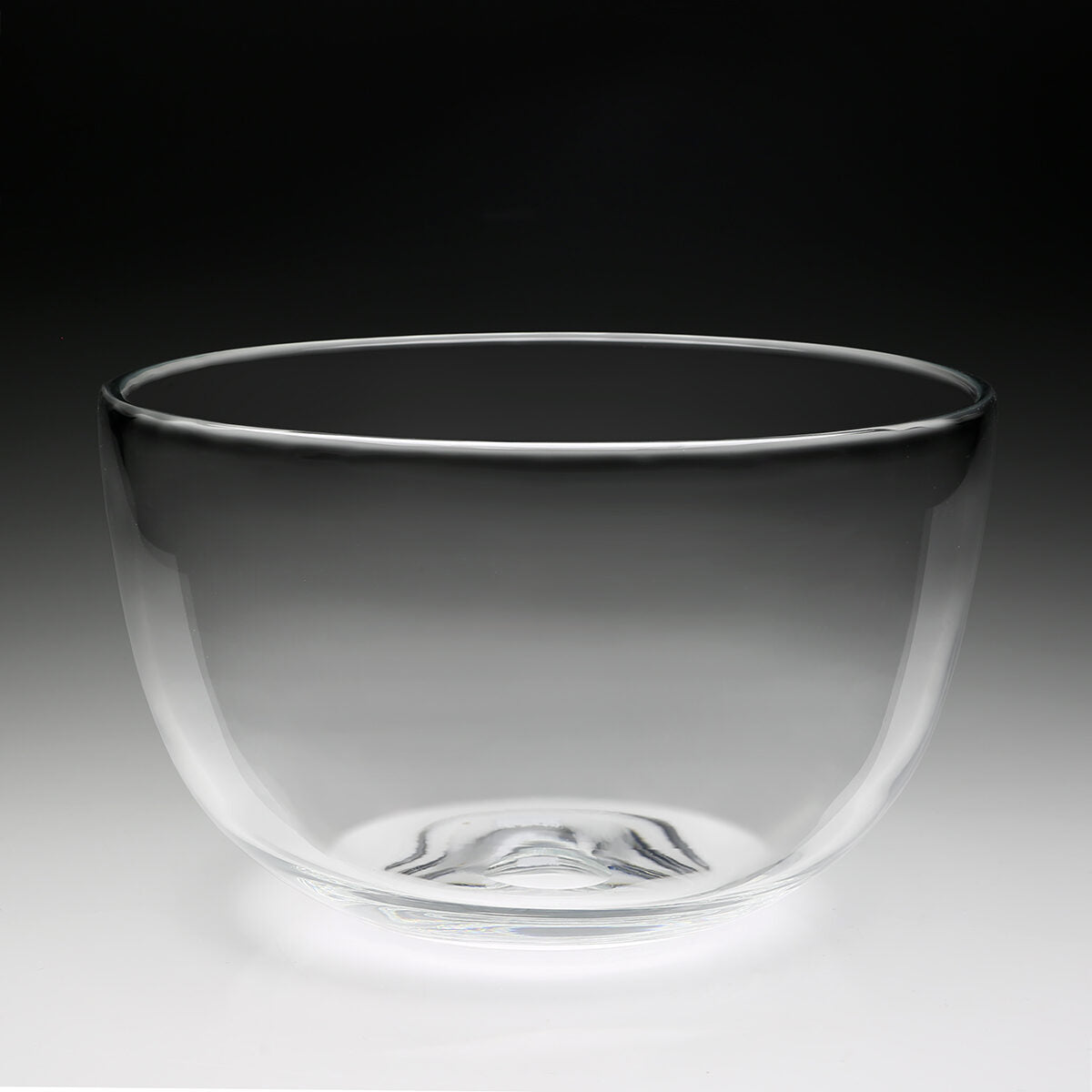 William Yeoward Whitney Deep Bowl 13" / 33cm, handmade crystal, detail view