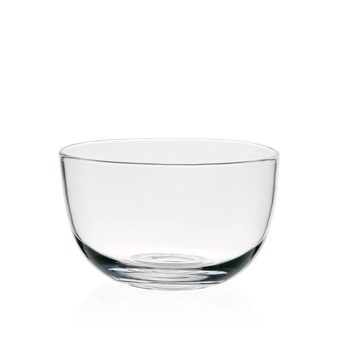 William Yeoward Whitney Deep Bowl 9½" / 240mm, handmade crystal, on a white background