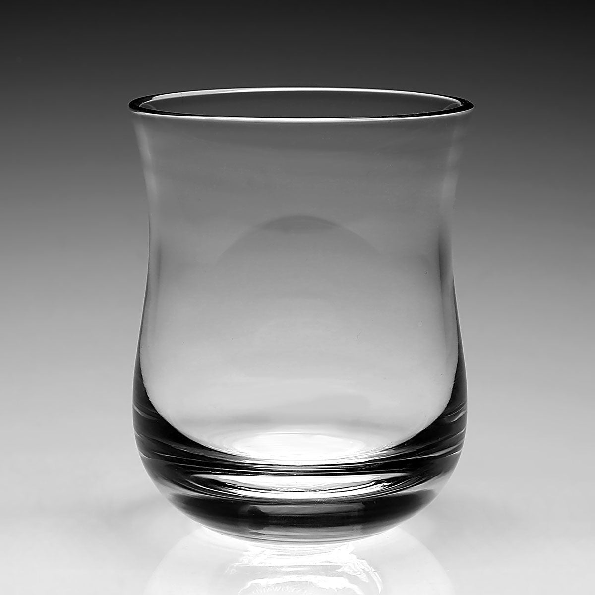 William Yeoward Whitney Double Old Fashioned Tumbler, handmade crystal, detail view