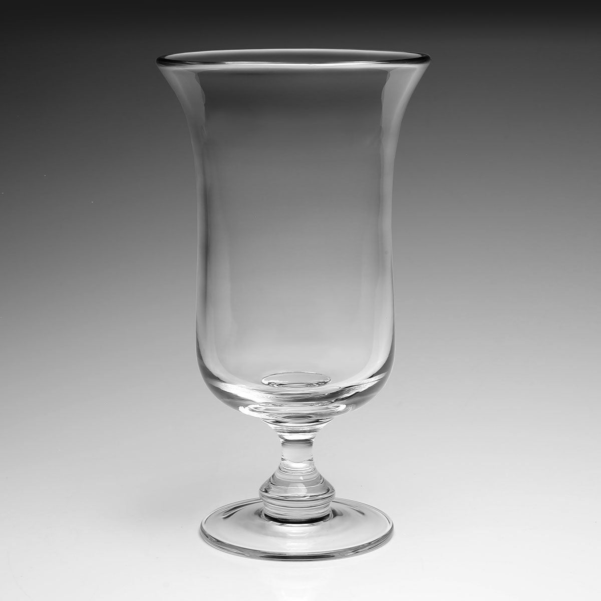 William Yeoward Whitney Footed Flower Vase 10" / 25.5cm, handmade crystal, detail view