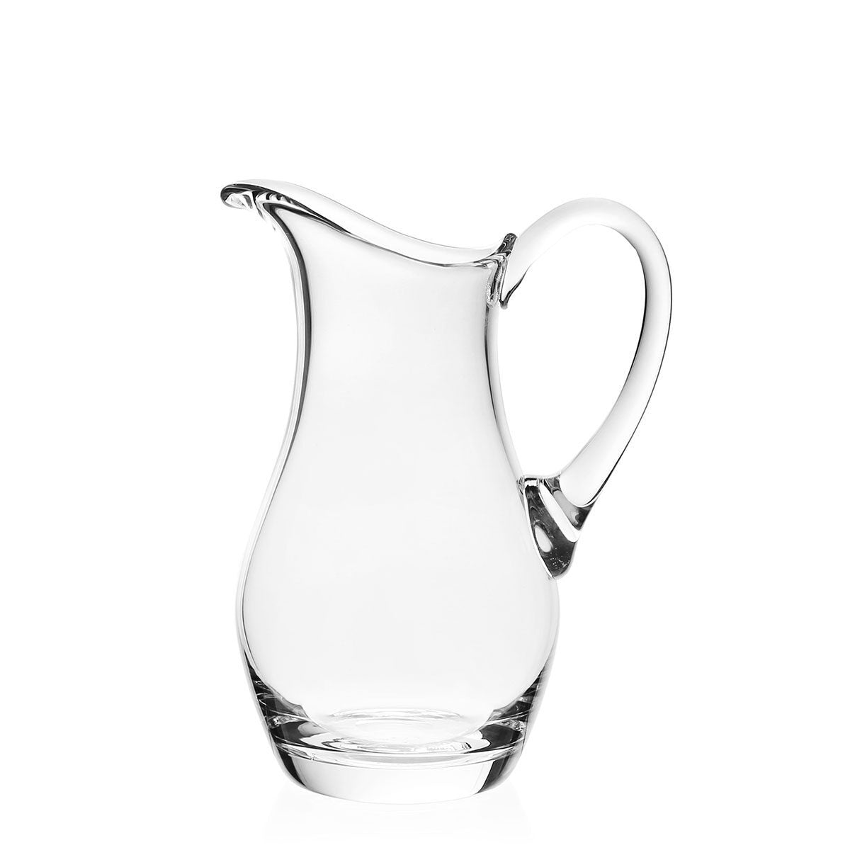 William Yeoward Whitney Pitcher 25oz, handmade crystal, on a white background