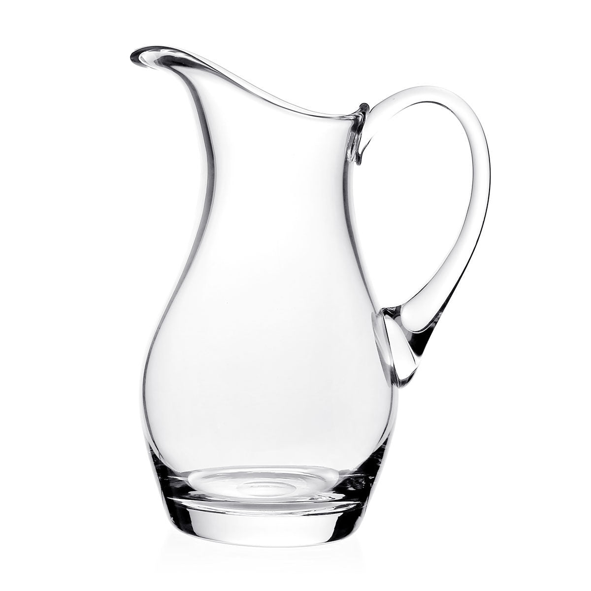 William Yeoward Whitney Pitcher 3 Pint, handmade crystal, on a white background