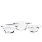William Yeoward Whitney Salad Bowl 11" / 28cm, handmade crystal, detail view