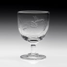 William Yeoward Wisteria Goblet, handmade crystal, detail view