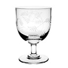 William Yeoward Wisteria Goblet, handmade crystal, on a white background