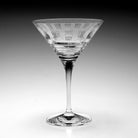 William Yeoward Zelda Martini, handmade crystal, detail view