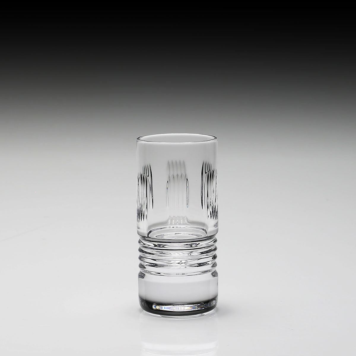 William Yeoward Zelda Shot Tumbler, handmade crystal, detail view
