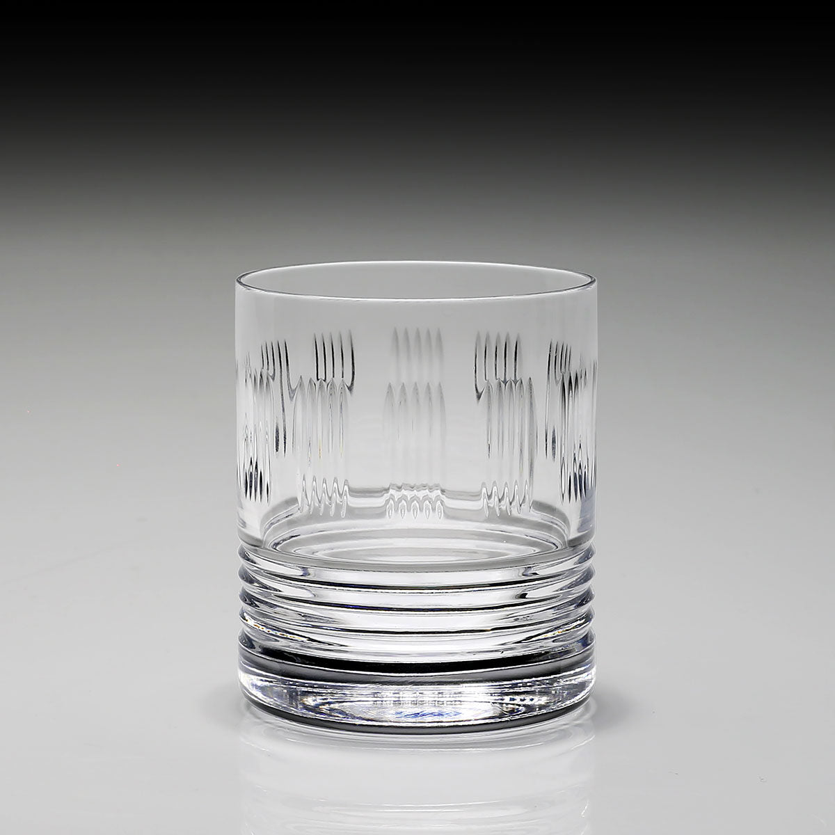 William Yeoward Zelda Tumbler Double Old Fashioned, handmade crystal, detail view
