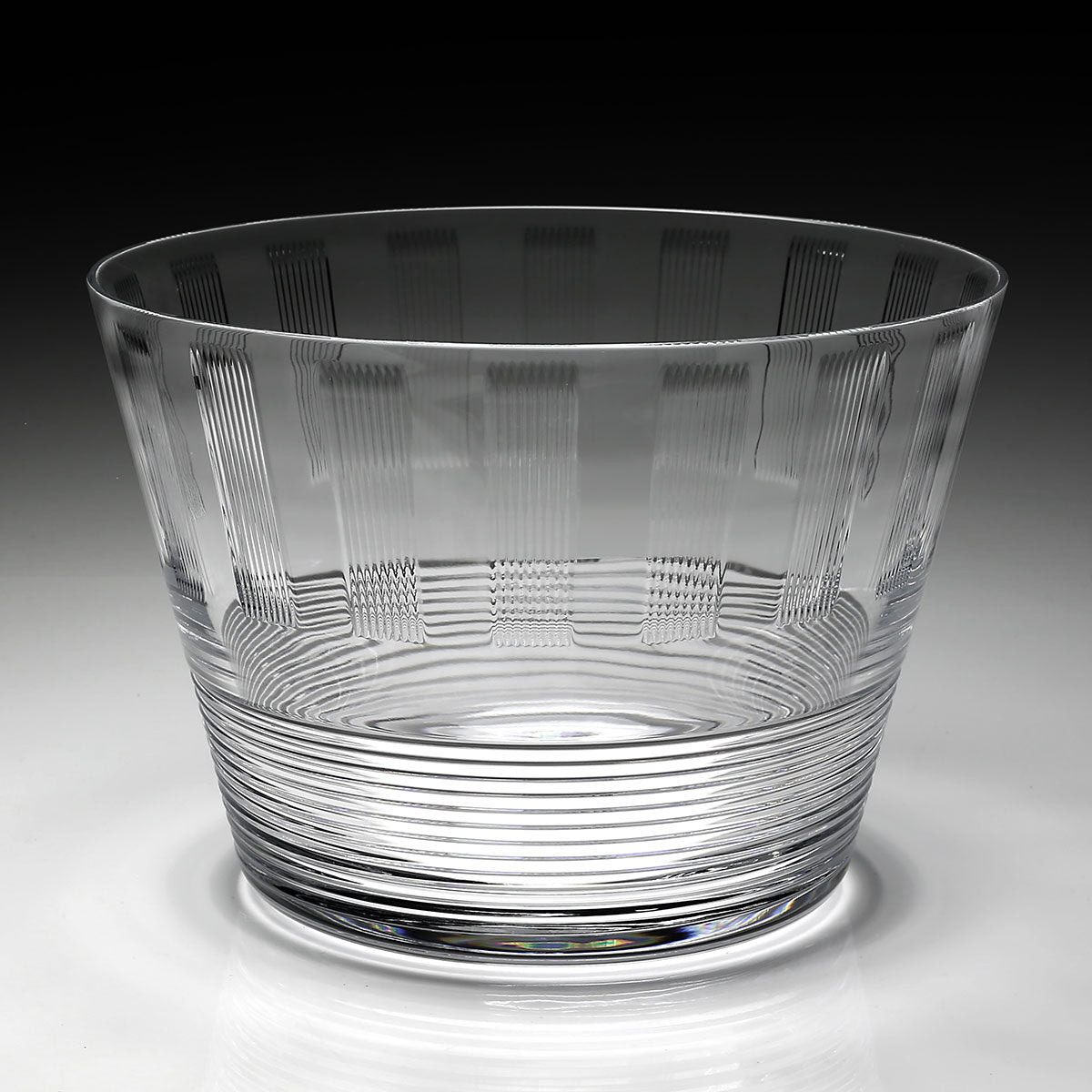 William Yeoward Zelda Wine Cooler, handmade crystal, detail view